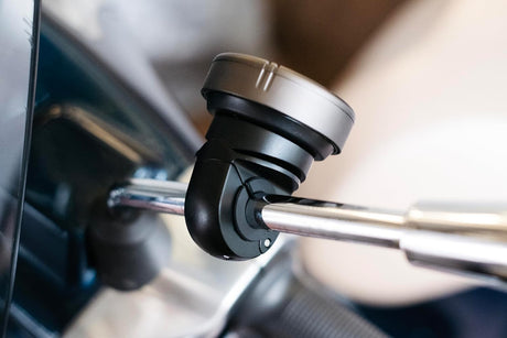 Moto II Mirror & Crossbar Metal Mount with Adjustable Clamp for Motorcycles