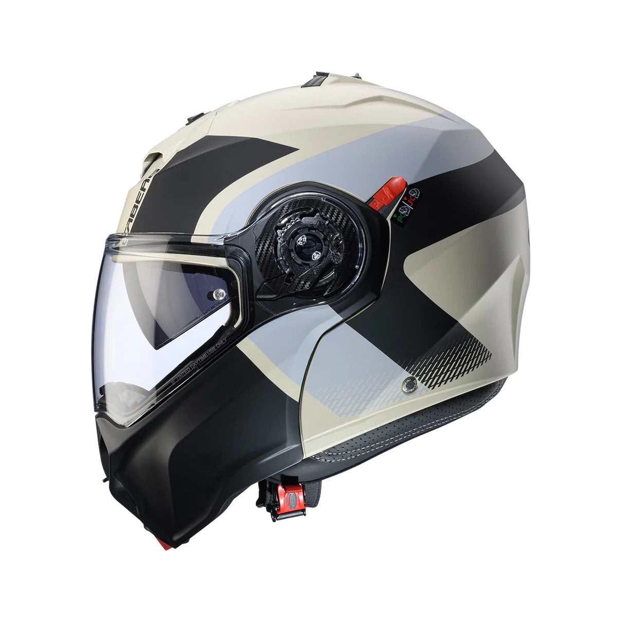 Caberg Duke Evo Indy Matt Sand Black Grey Motorcycle Helmet