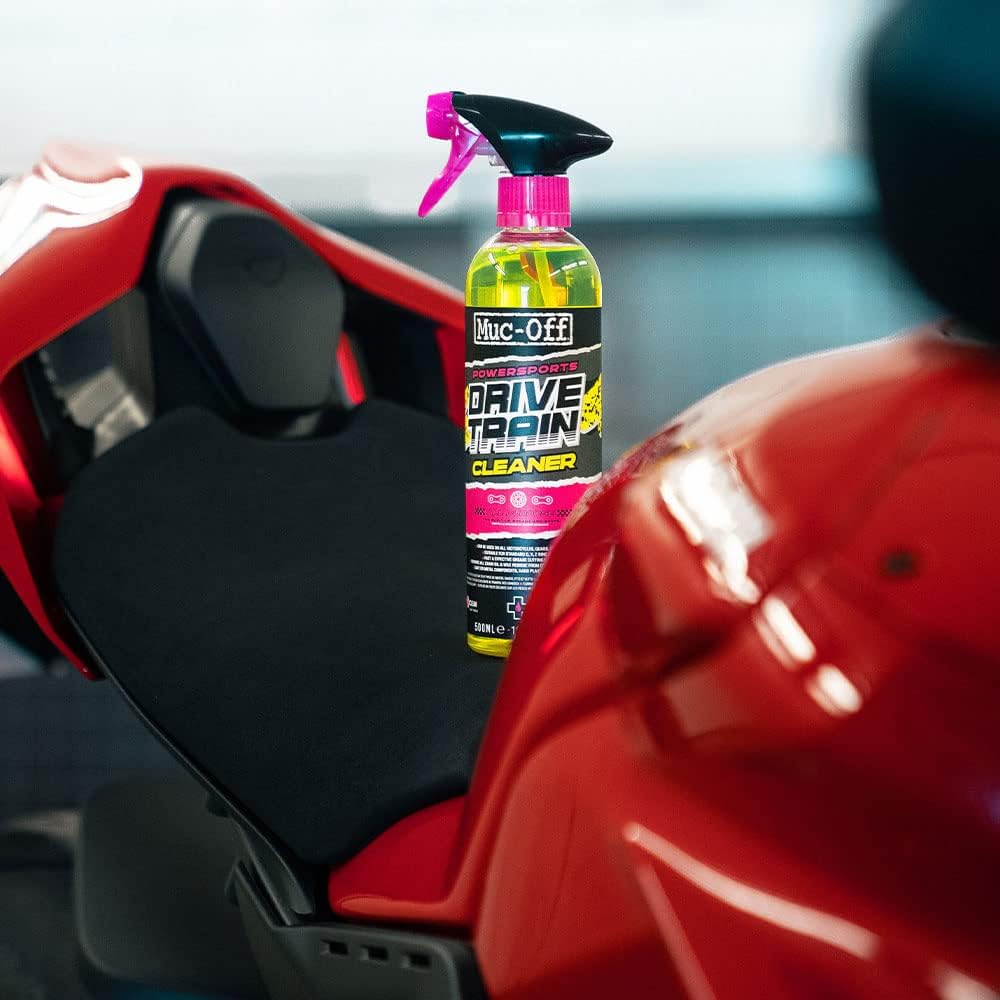 Muc-Off 20467 Motorcycle Motorbike ATV Powersports Drivetrain Ring Chain Cleaner 500ml