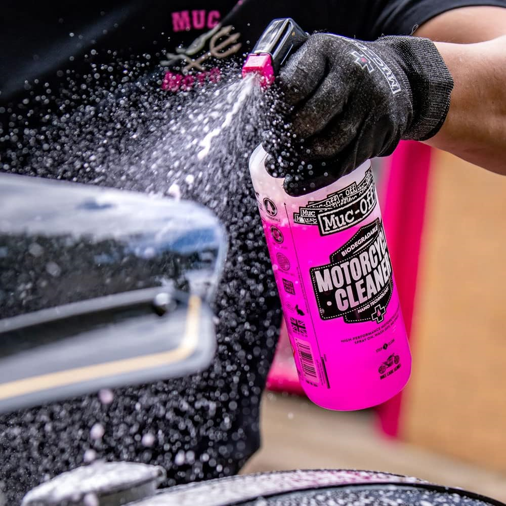 Muc-Off 664 Nano Tech Motorcycle Bike Cleaner Motorbike Quad ATV Wash Spray 1 Litre