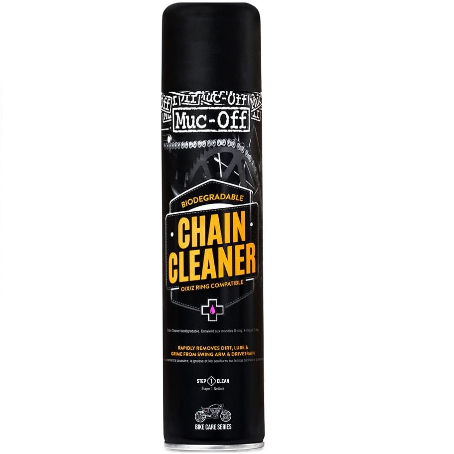 Muc-Off 650 Motorcycle Chain Cleaner Dirt Lube Motorbike Biodegradable Spray 400ml