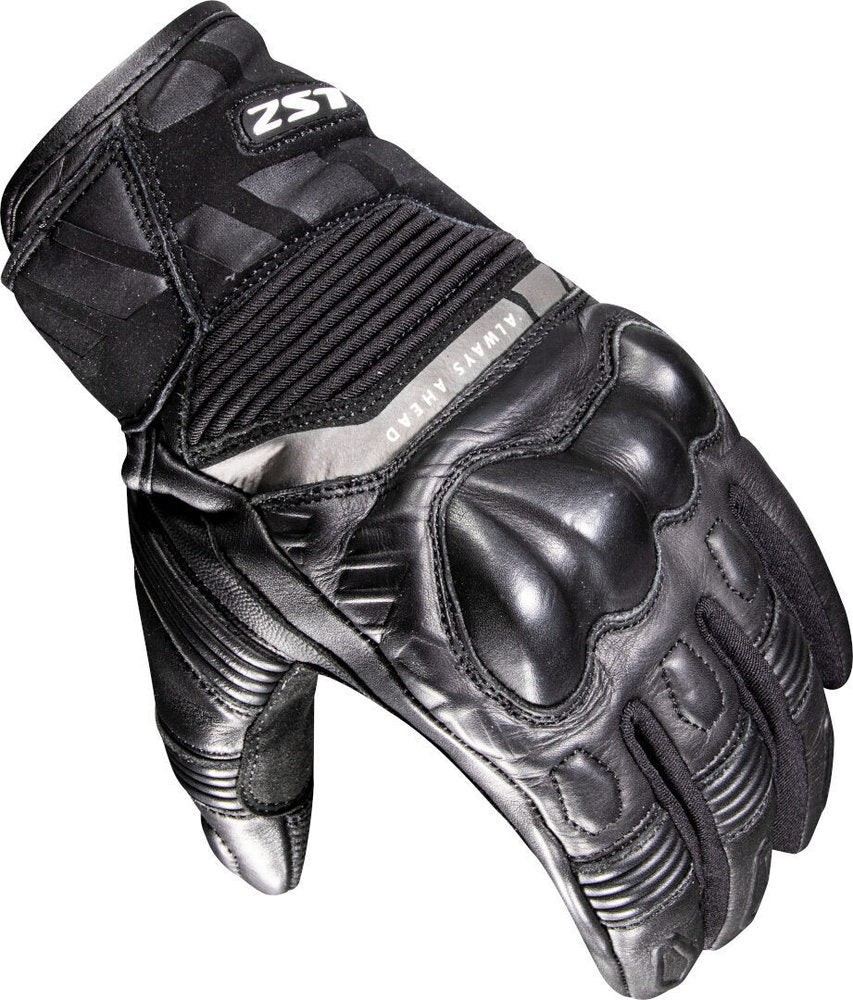 LS2 Octane Motorcycle Gloves Black
