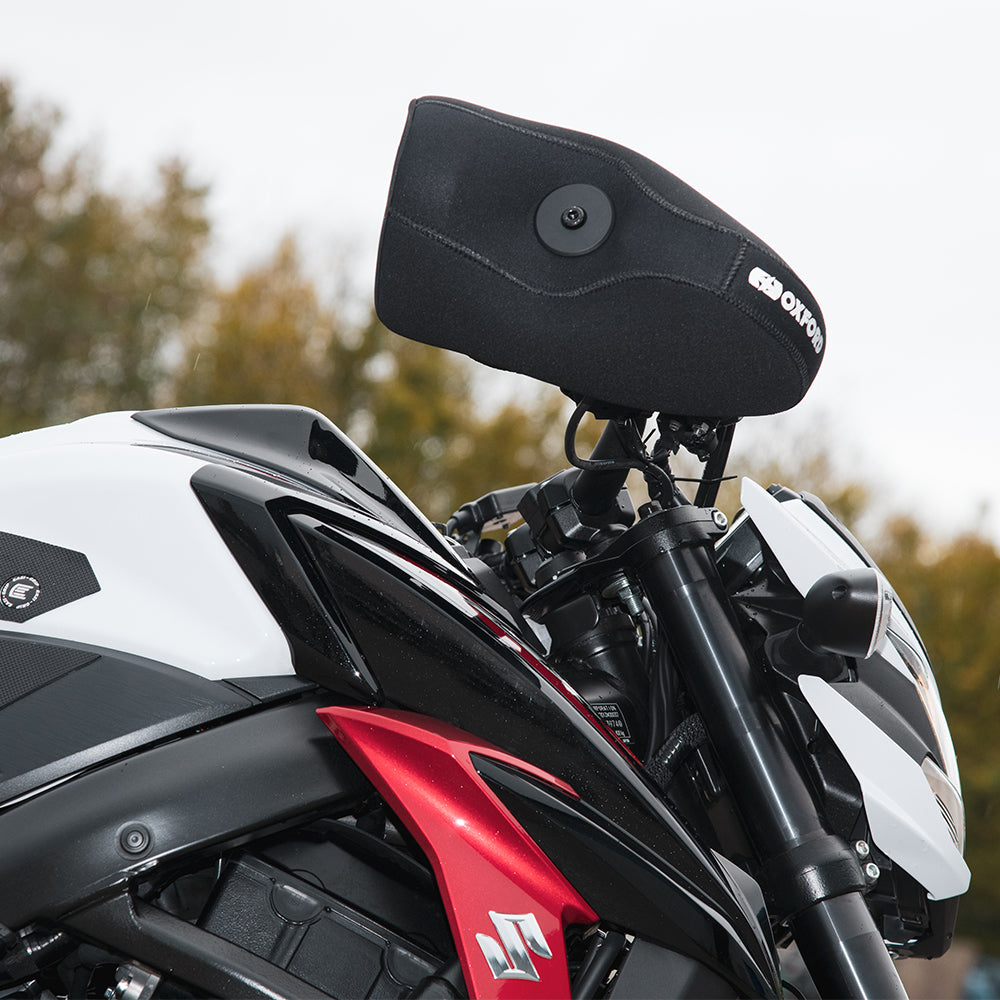 Oxford OX393 Bar End Motorcycle Waterproof Handlebar Muffs Motorbike Winter Thermal