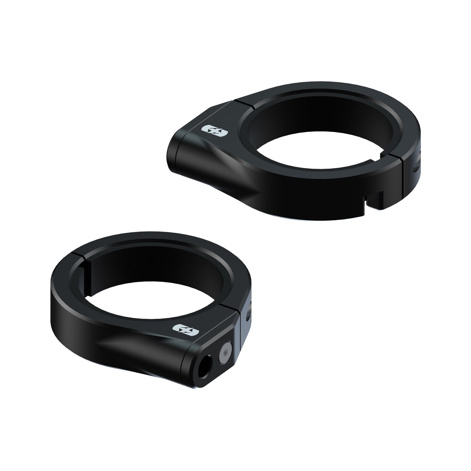 Oxford OX539 Fork Mount CNC Fork Mounted Lighting Adaptors for Indicators Lights