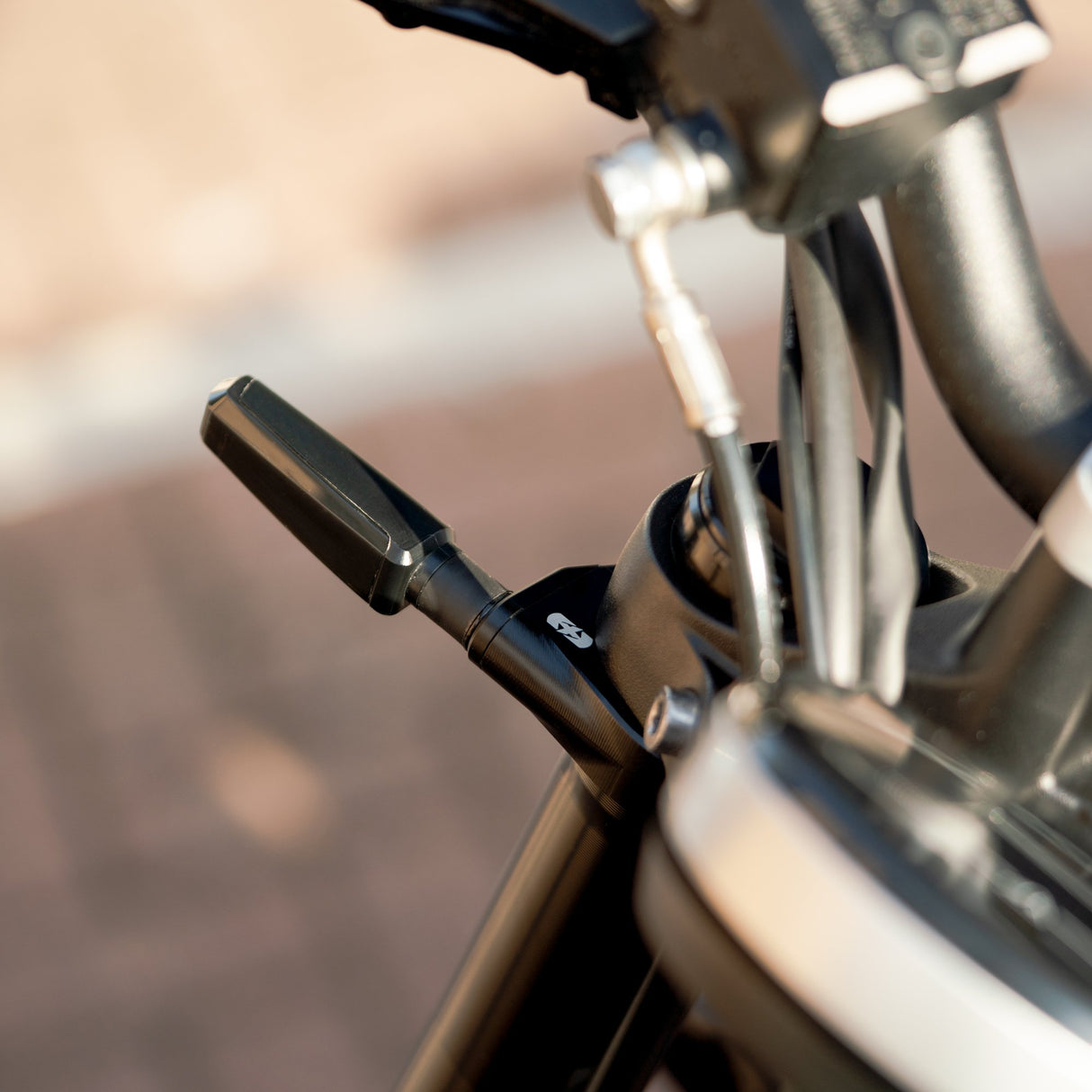 Oxford OX539 Fork Mount CNC Fork Mounted Lighting Adaptors for Indicators Lights