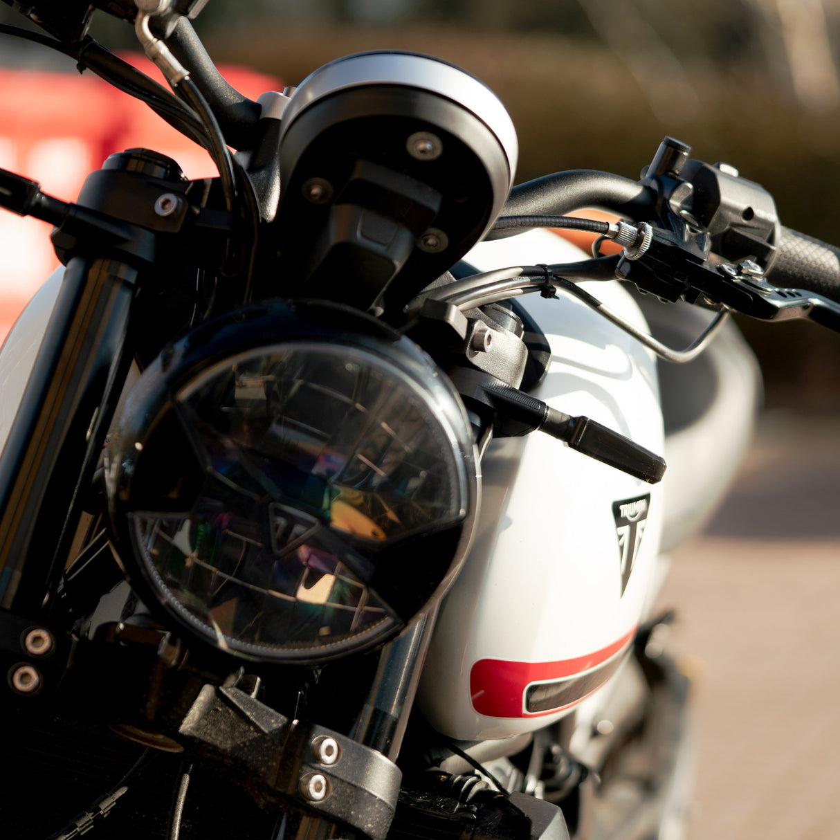 Oxford OX539 Fork Mount CNC Fork Mounted Lighting Adaptors for Indicators Lights