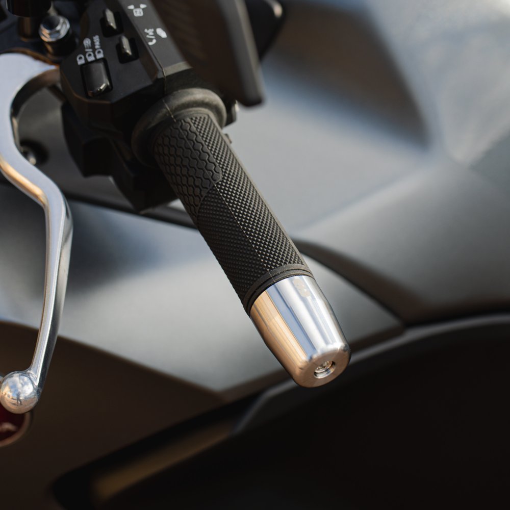 Oxford OX546 Stainless Steel Motorcycle Motorbike Heavy Anti Vibration 22mm Handlebar Bar End Weights 260g