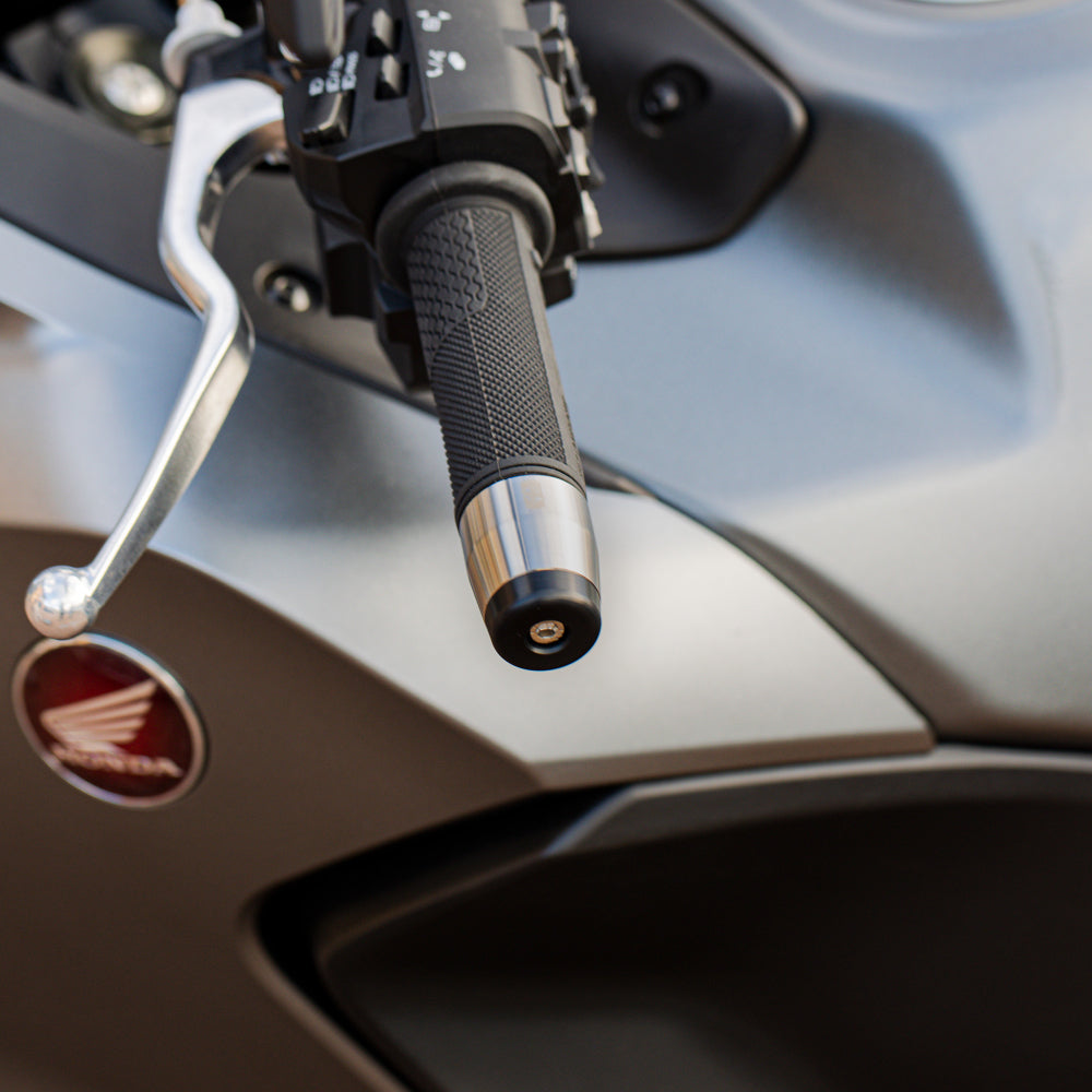 Oxford OX547 Stainless Steel Motorcycle Motorbike Heavy Anti Vibration 22mm Handlebar Bar End Weights 240g