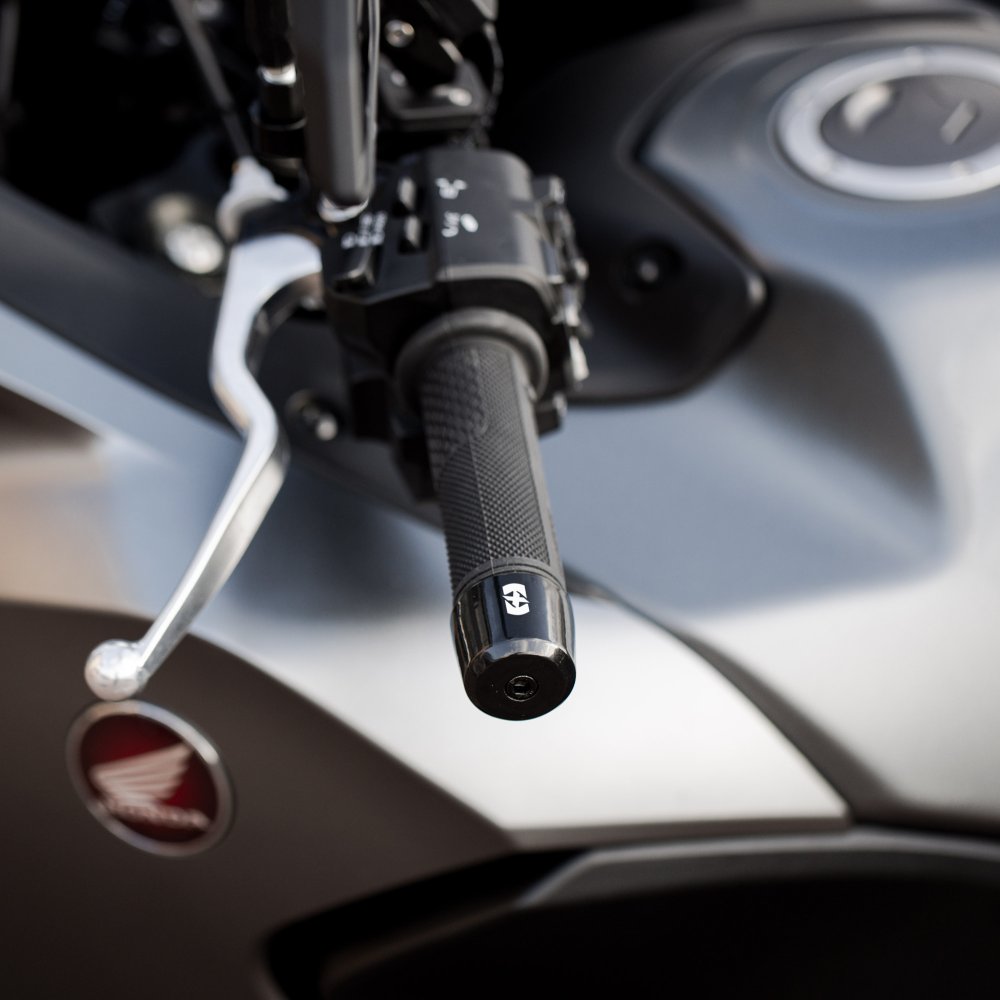 Oxford OX548 Carbon Steel Motorcycle Motorbike Heavy Anti Vibration 22mm Handlebar Bar End Weights 255g