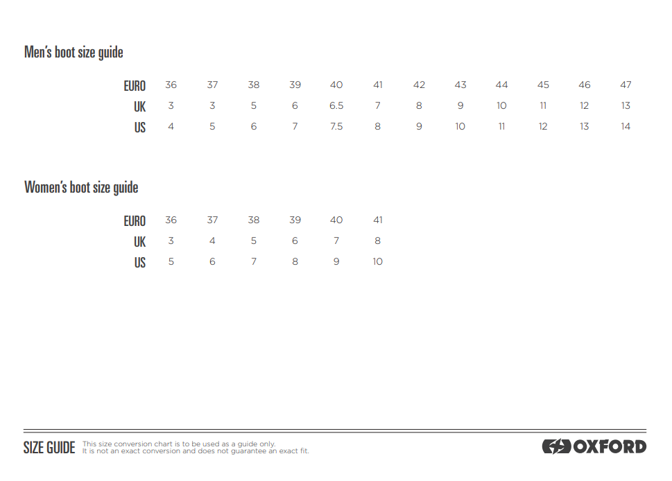 Oxford Hunter Twin Zip Motorcycle Boots Black