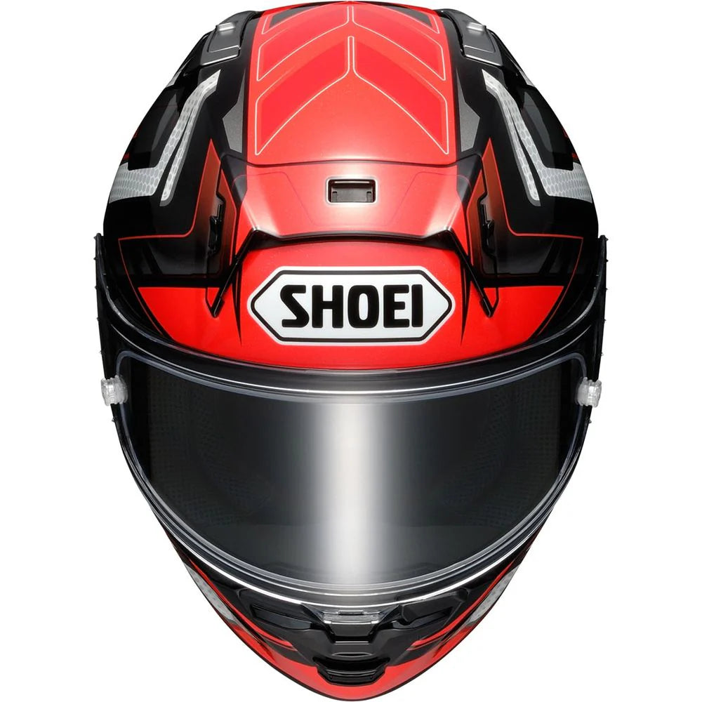 Shoei X-SPR PRO Escalate TC1 Red Motorcycle Helmet