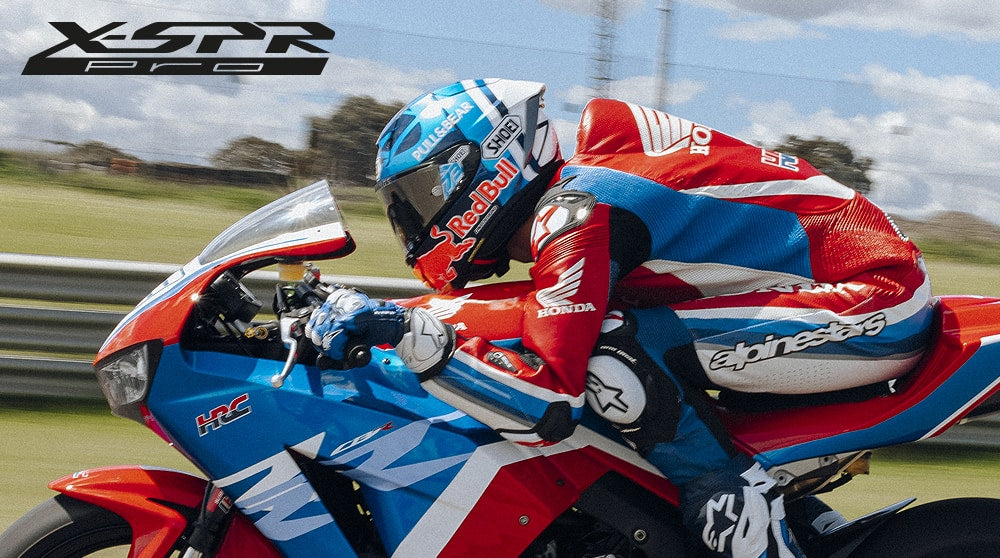 Shoei X-SPR PRO Daijiro TC1 Red Yellow Blue Motorcycle Helmet