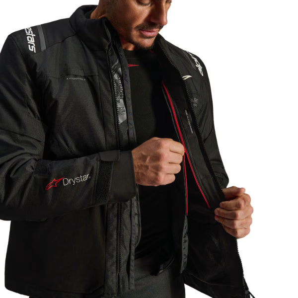 Alpinestars Andes V4 Drystar Men’s Motorcycle Jacket Black