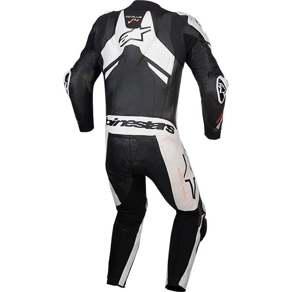 Alpinestars GP Plus V4 Sprint Suit Black White Fluo Red