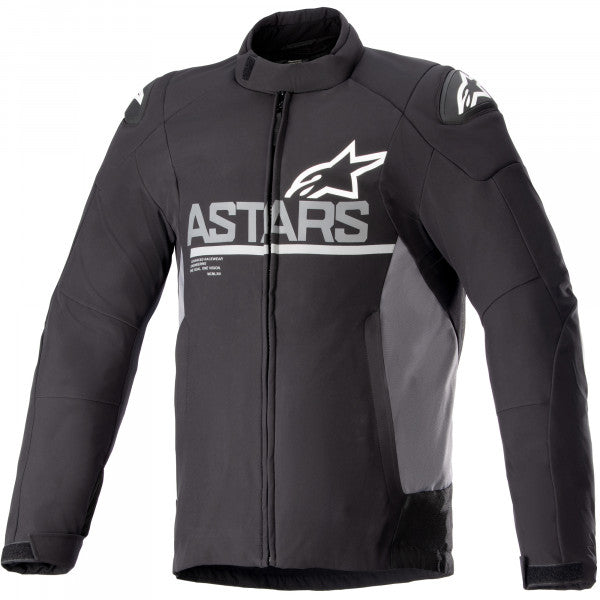Alpinestars SMX Waterproof Men's Motorcycle Jacket Black