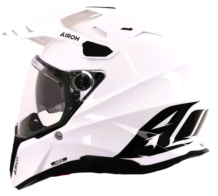 Airoh Commander 2 Gloss White Motorcycle Helmet