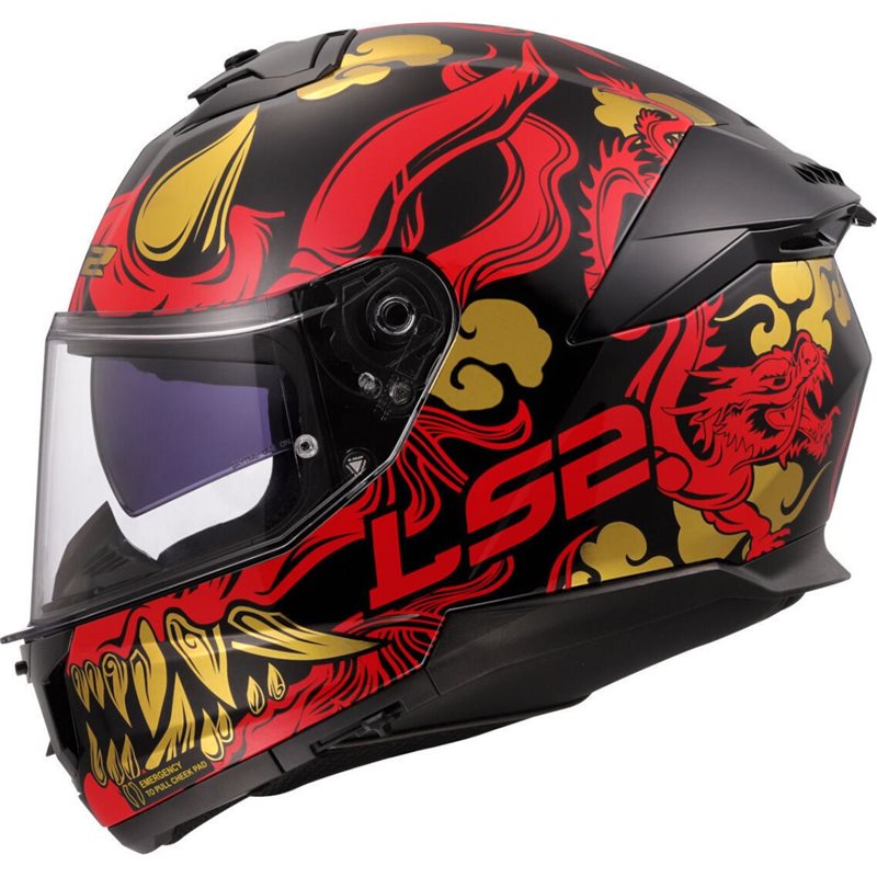 LS2 FF808 Stream II Drako Motorcycle Helmet