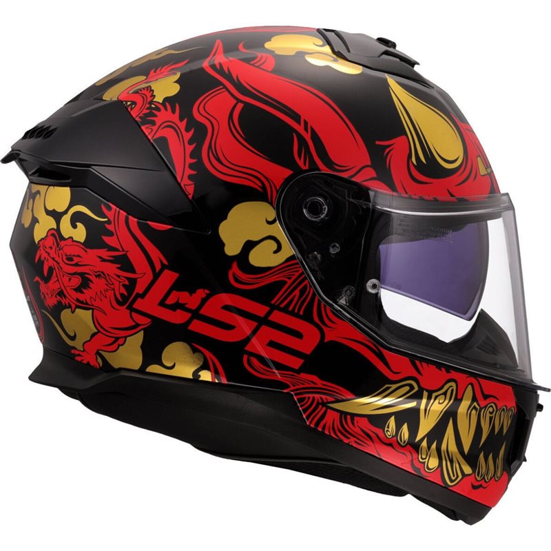 LS2 FF808 Stream II Drako Motorcycle Helmet
