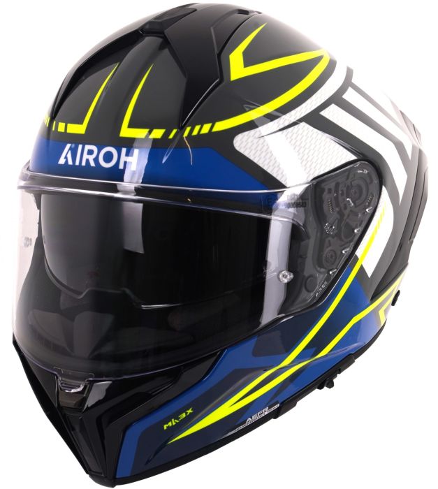 Airoh Matryx Rider Blue Gloss
