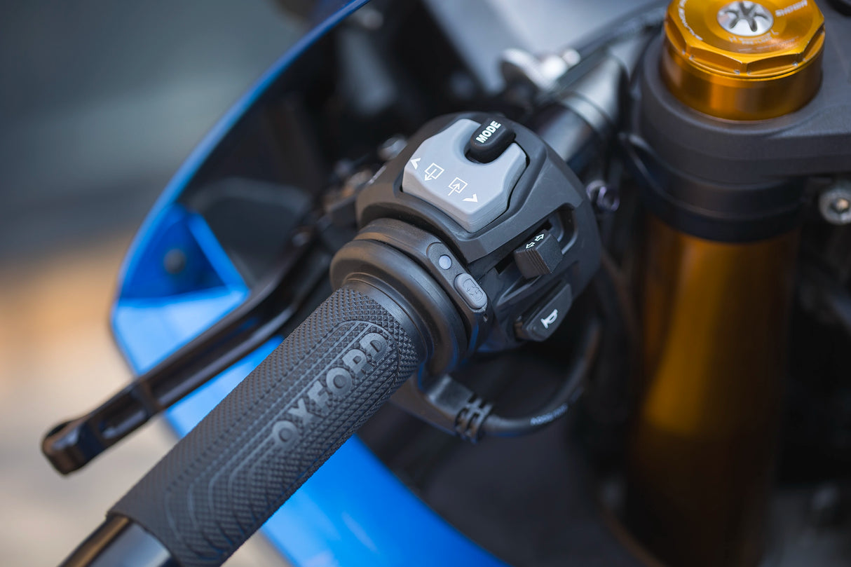 Oxford EL399 HotGrips Advanced Integrated Sport Motorcycle Heated Handlebar Grips