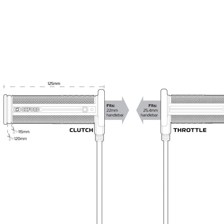 Oxford EL400 HotGrips Pro 2.0 Touring Motorcycle Motorbike Heated Handlebar Grips