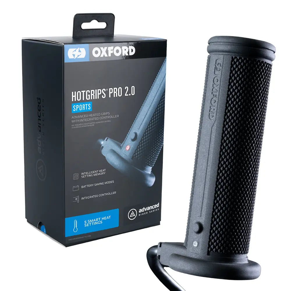 Oxford EL402 HotGrips Pro 2.0 Sports Motorcycle Motorbike Heated Handlebar Grips