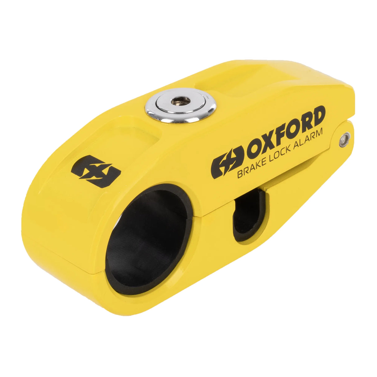 Oxford LK304 Motorcycle LeverLock Alarm Handlebar Brake Clutch Lock Yellow