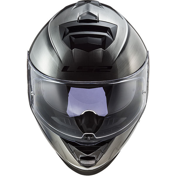 LS2 FF800 Storm II Jeans Titanium Gloss Motorcycle Helmet