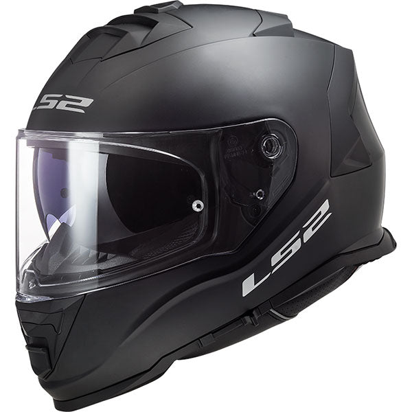 LS2 FF800 Storm II Solid Matt Black Motorcycle Helmet