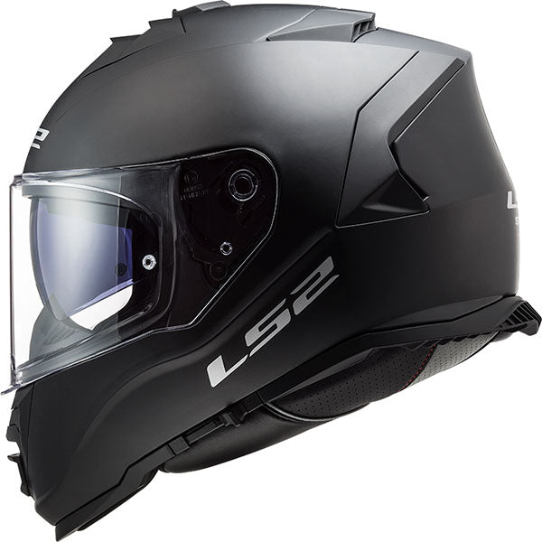 LS2 FF800 Storm II Solid Matt Black Motorcycle Helmet