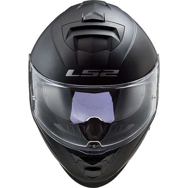 LS2 FF800 Storm II Solid Matt Black Motorcycle Helmet