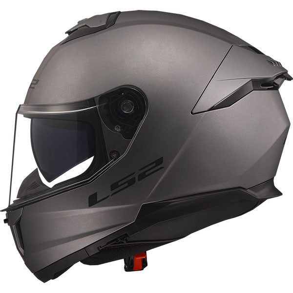 LS2 FF808 Stream II Solid Nardo Grey Motorcycle Helmet