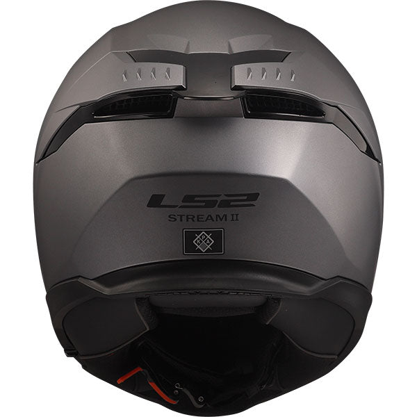 LS2 FF808 Stream II Solid Nardo Grey Motorcycle Helmet