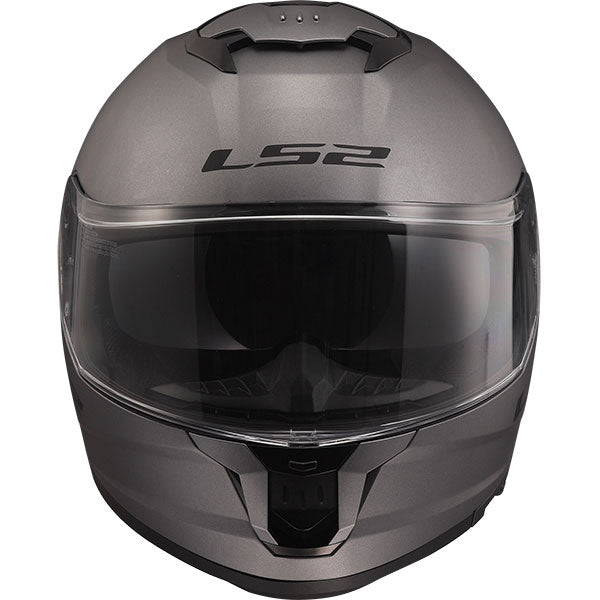 LS2 FF808 Stream II Solid Nardo Grey Motorcycle Helmet