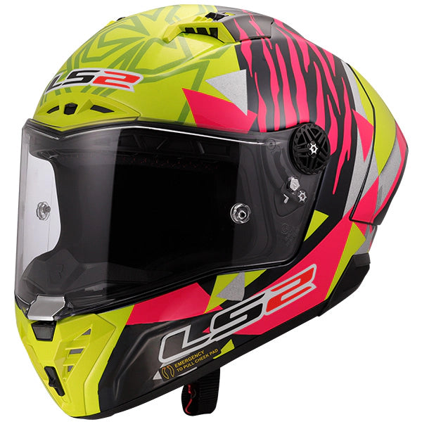 LS2 FF805 Thunder GP Aero Replica Aldeguer Carbon Motorcycle Helmet
