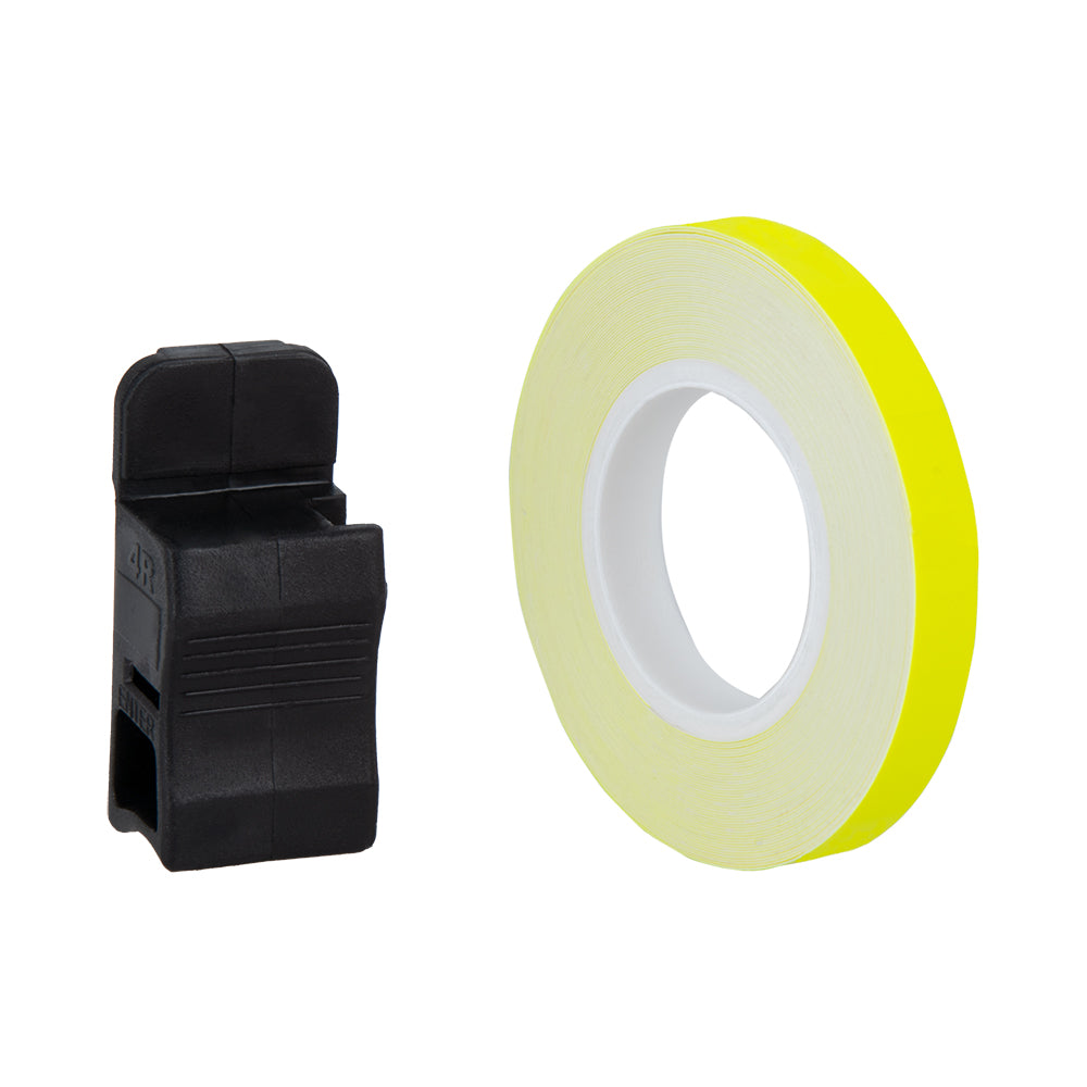 Oxford OF615 Motorcycle Reflective Wheel Stripes Yellow