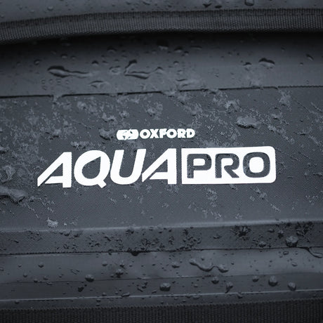 Oxford Aqua Pro T-30 Waterproof Roll Bag Motorcycle Luggage 30L Black