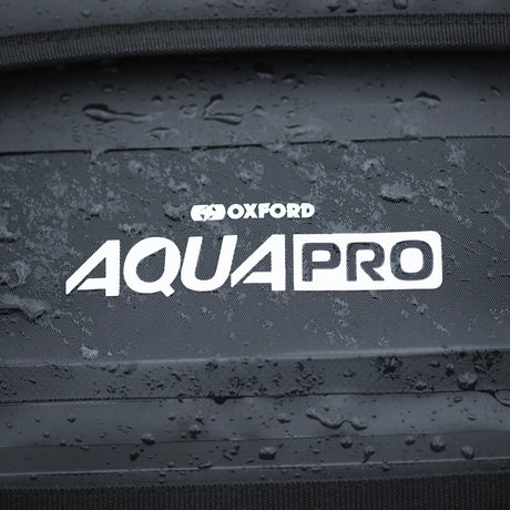 Oxford Aqua Pro T-50 Waterproof Roll Bag Motorcycle Luggage 50L Black