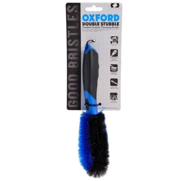 Oxford OX733 Motorcycle Doube Stubble Cleaning Wheel Brush
