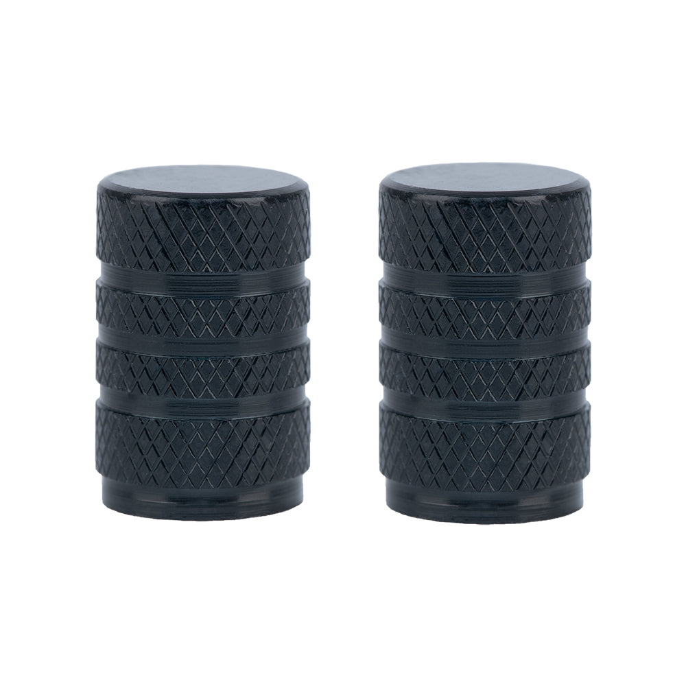 Oxford OX765 Valve Caps Gripper Black