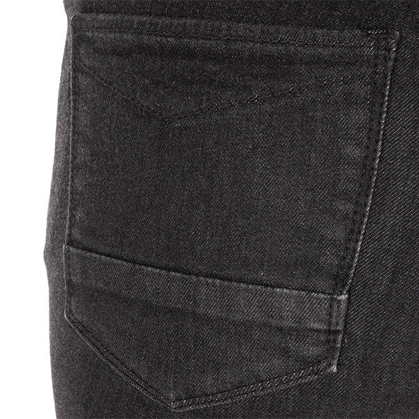 Oxford Original Approved Sofia AA Women's Straight Motorcycle Jeans Black