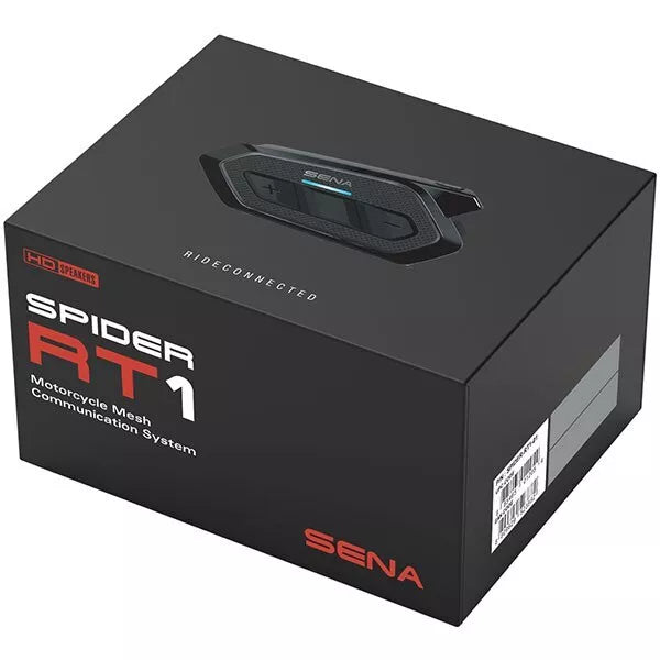 SENA Spider RT1 Mesh Intercom Headset Motorbike Motorcycle Touring Sports Communication System
