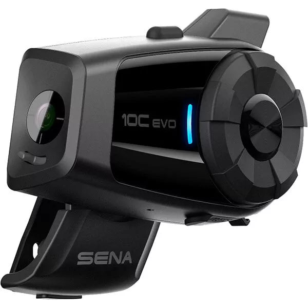 SENA 10C Evo Motorcycle Motorbike Bluetooth Headset Intercom and Camera System