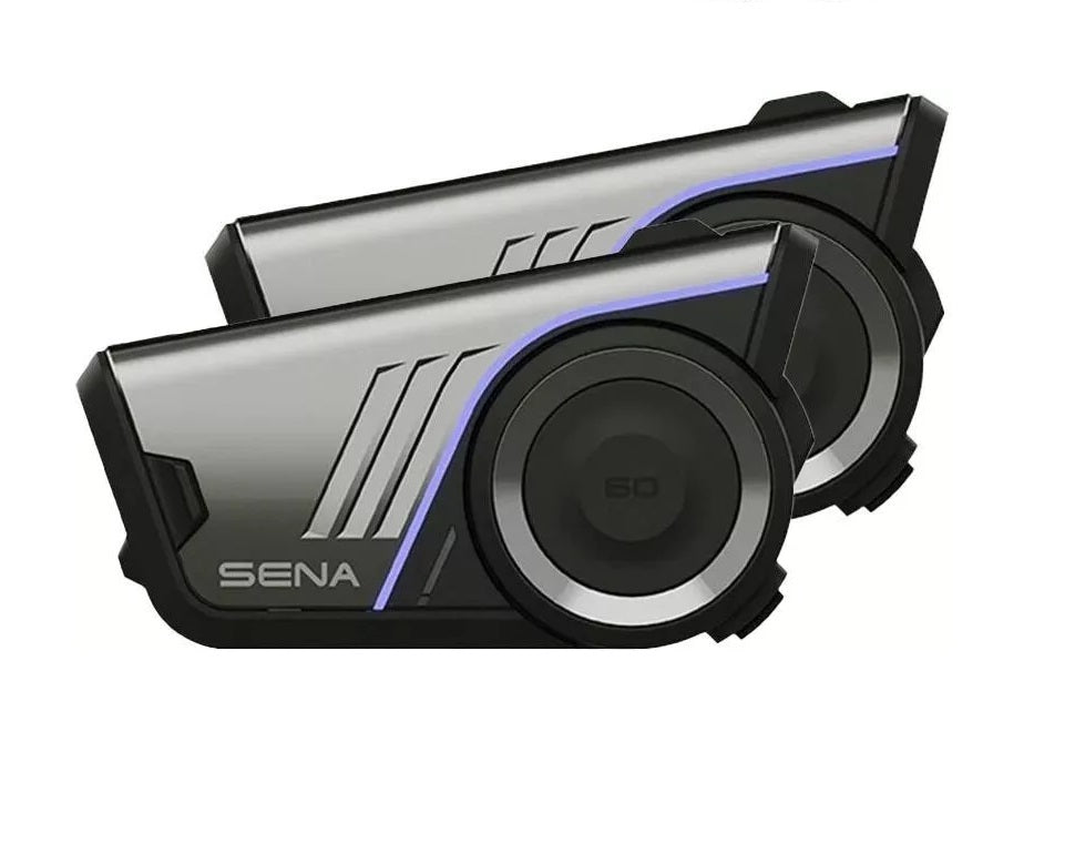 Sena 60S Dual Pack Motorcycle Communication Headset WAVE Mesh Bluetooth Intercom