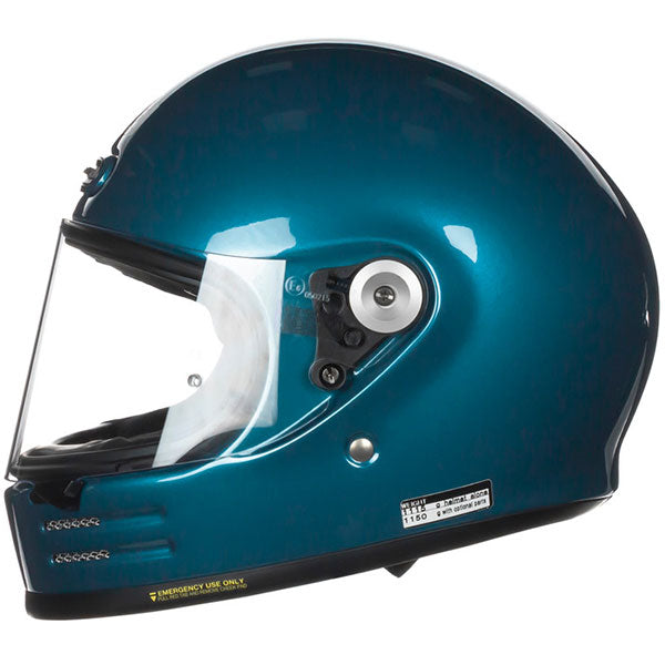 Shoei Glamster 06 Plain Laguna Blue Motorcycle Helmet