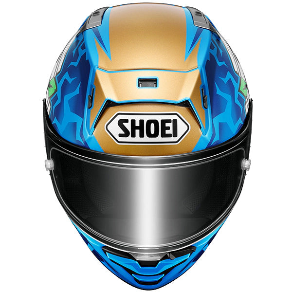 Shoei X-SPR PRO Dean Harrison TC2 Blue Motorcycle Helmet
