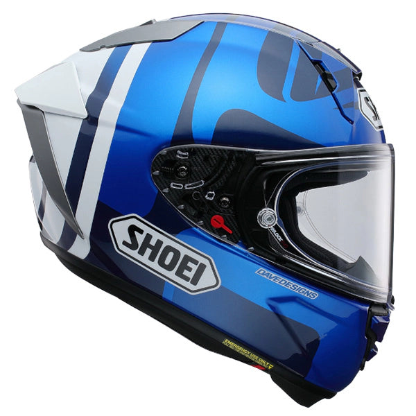 Shoei X-SPR PRO AM73 V2 TC2 Blue Motorcycle Helmet
