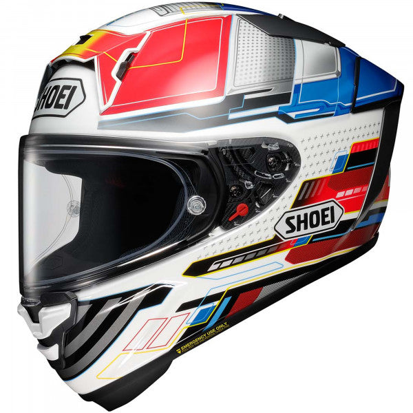 Shoei X-SPR PRO Proxy TC10 White Motorcycle Helmet
