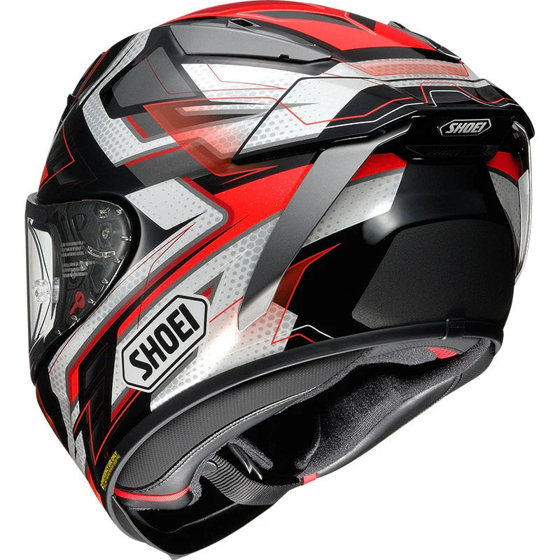 Shoei X-SPR PRO Escalate TC1 Red Motorcycle Helmet