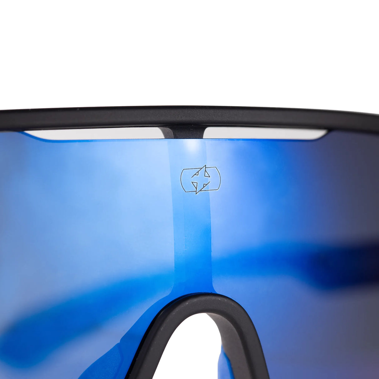 Oxford Sentiero Sunglasses Black Frame Blue Lens